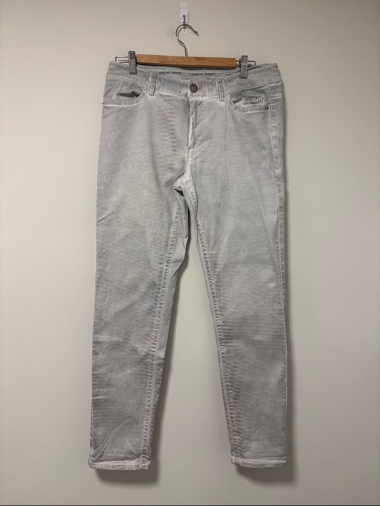 Marc Cain Denim - Marc Cain Light Gray Washed Denim Jeans